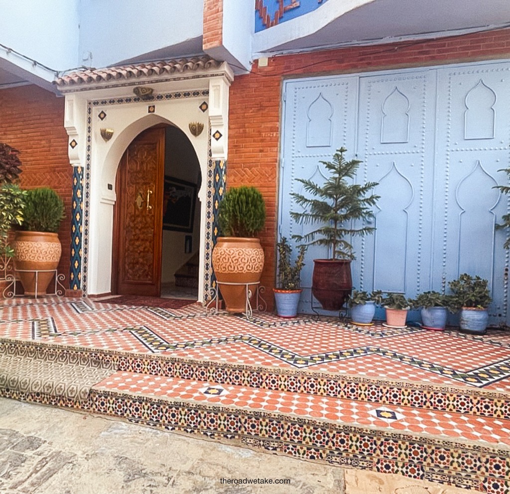 The medina in Chefchaouen, Morocco