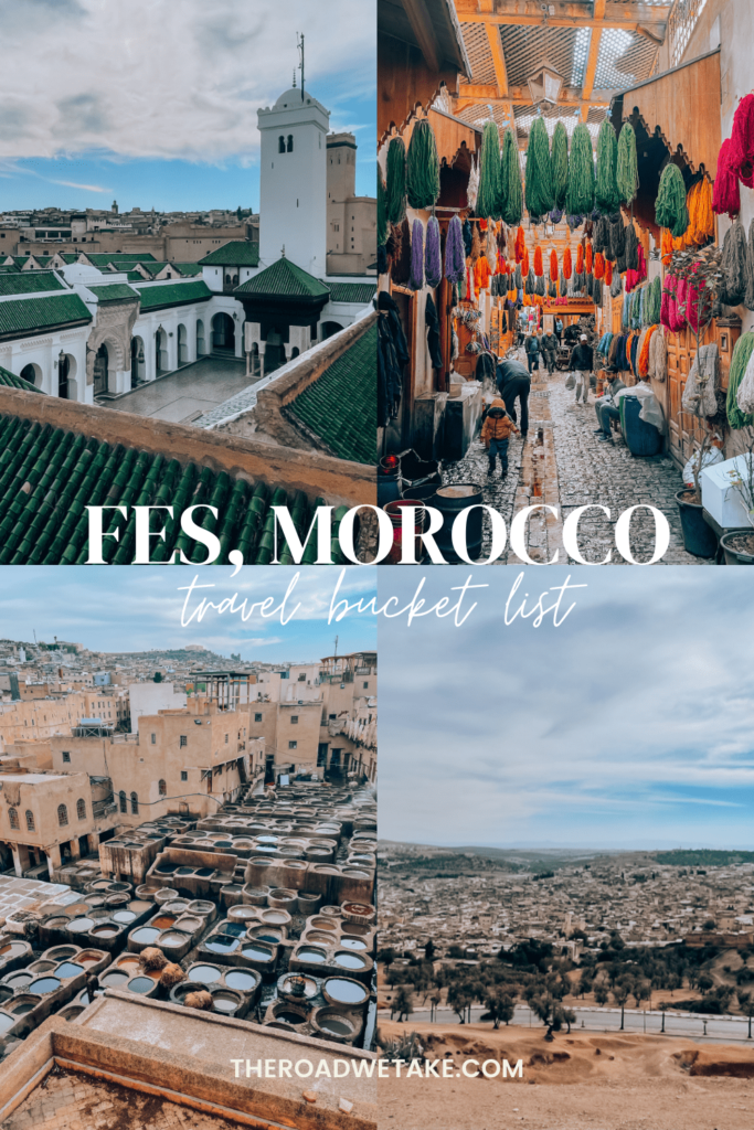 fes, morocco itinerary