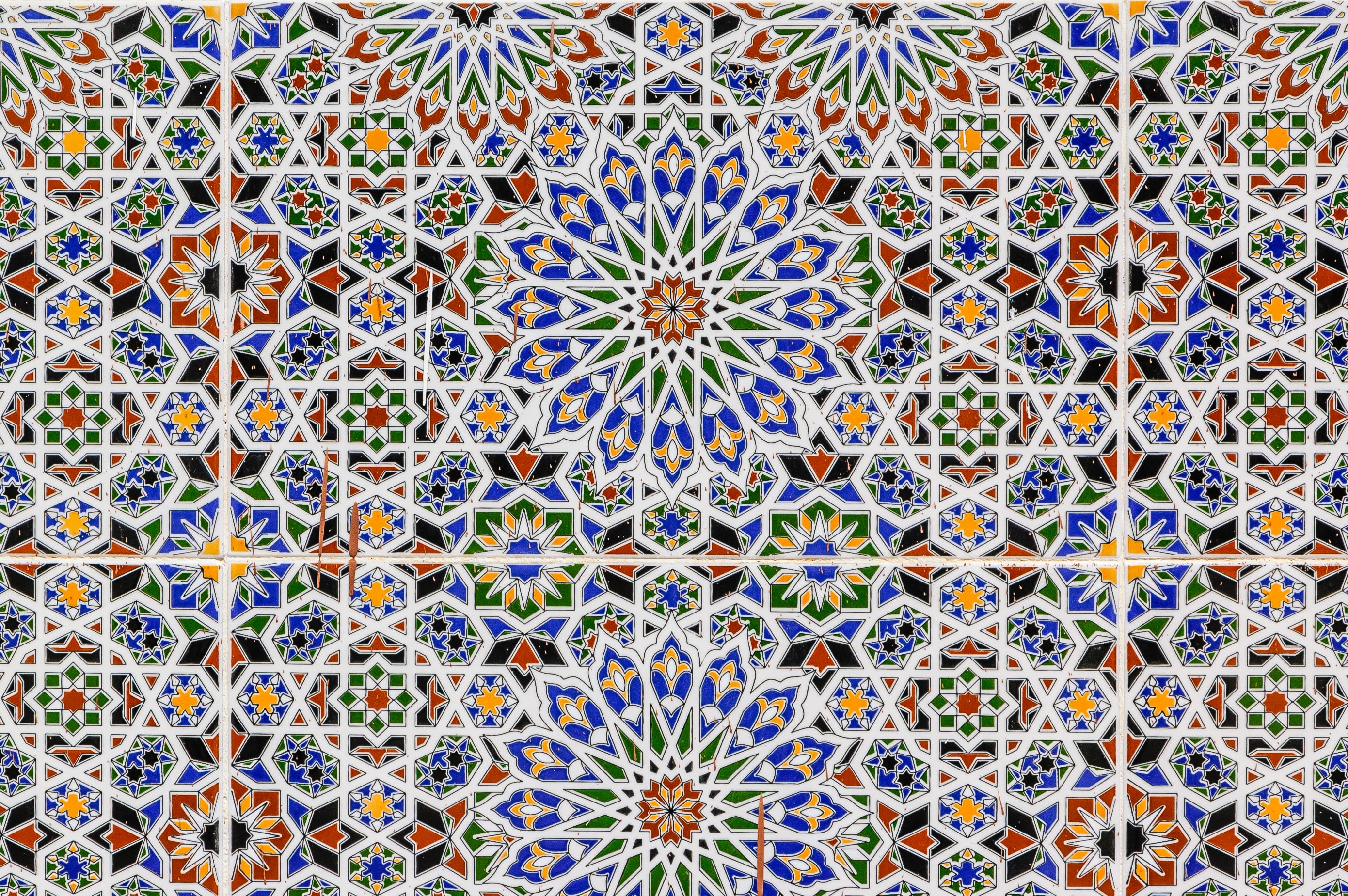 mosaic patttern from morocco