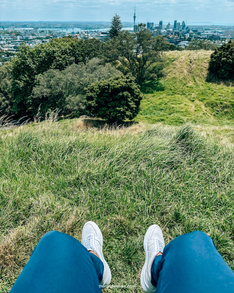 view from mount eden