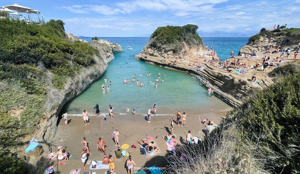 Canal D'Amour Cliffs in Corfu