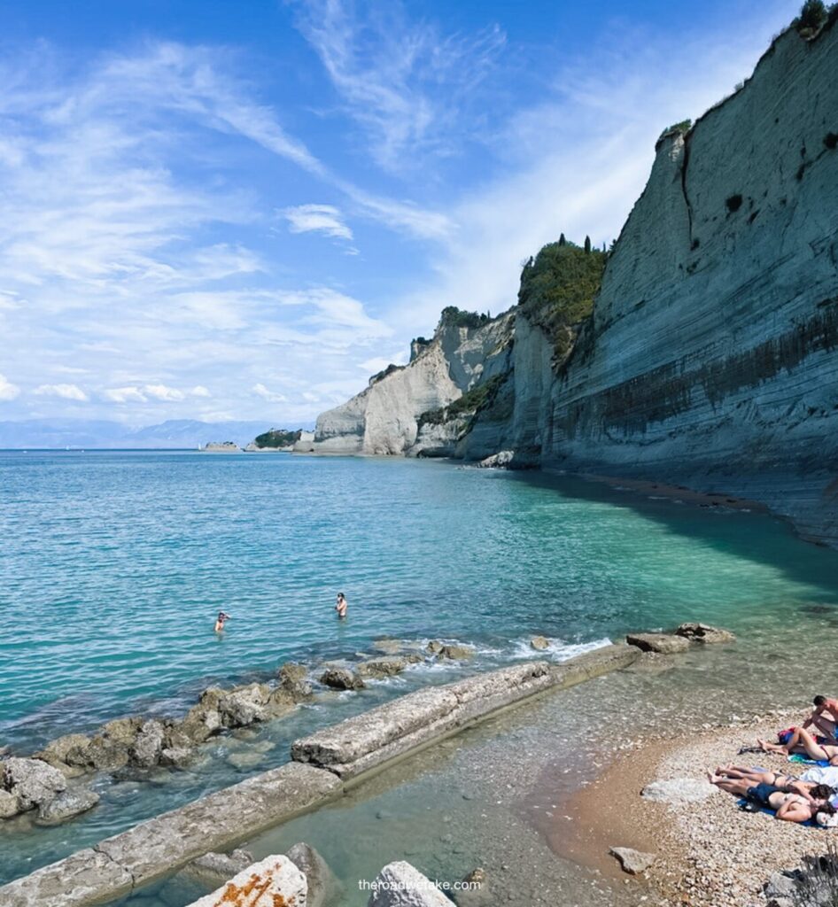 Loggas Beach in Corfu