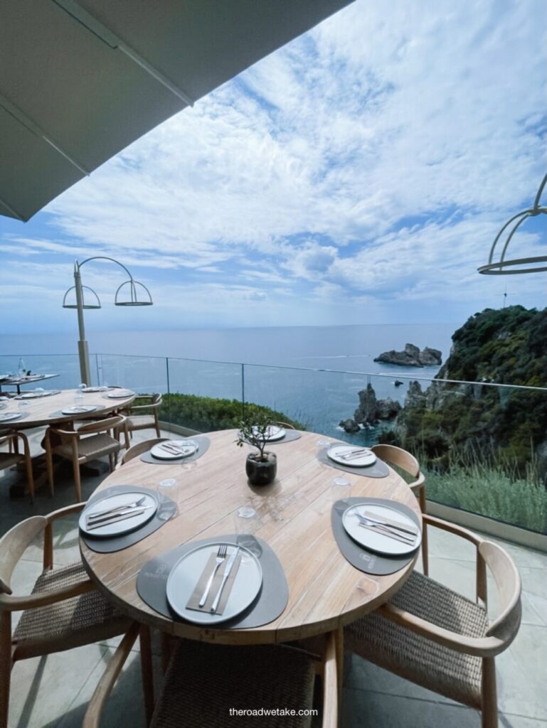 Monastre restaurant in Corfu