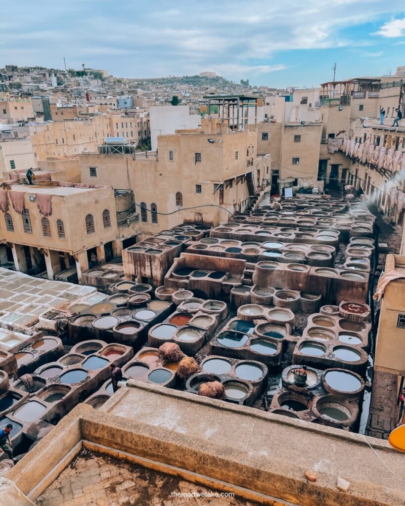 fes chouara leather tannery