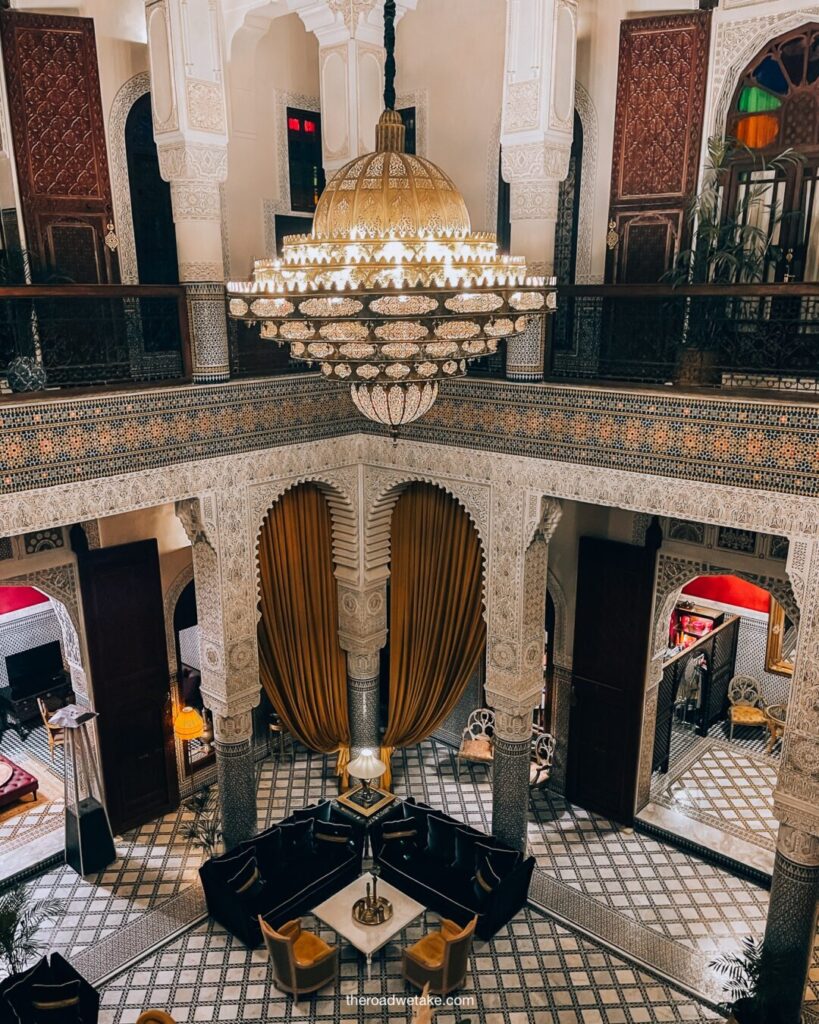 riad fes lobby