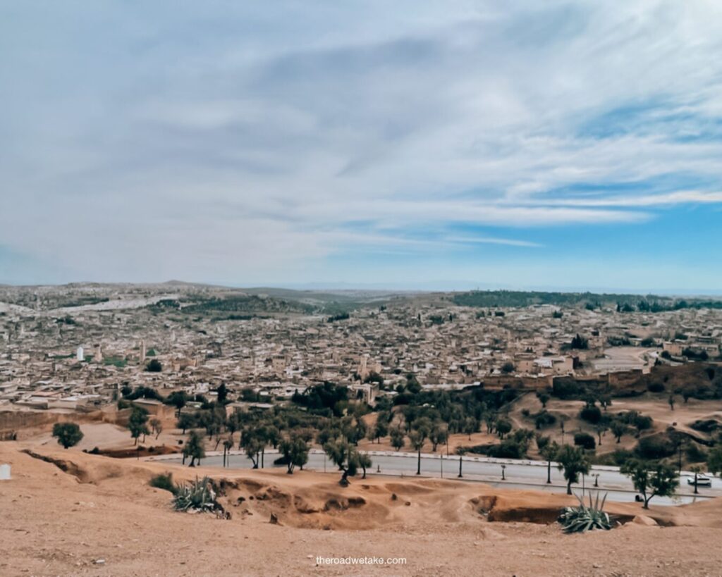 view of fes, morocco