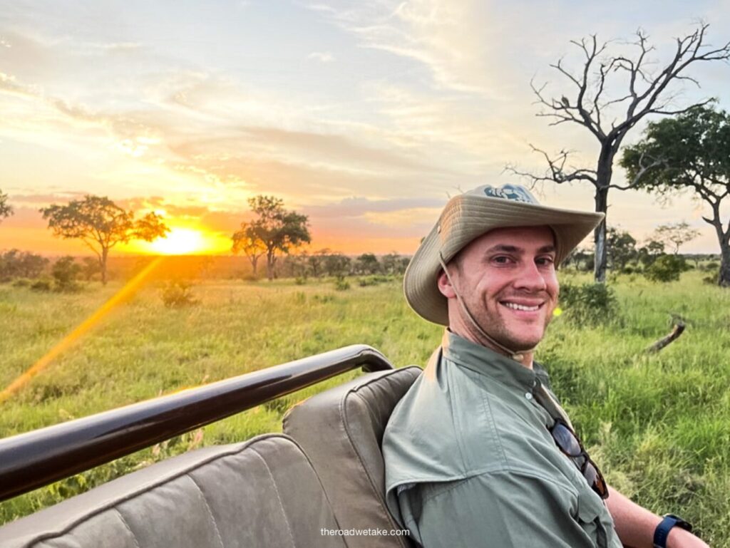 sabi sands safari sunset