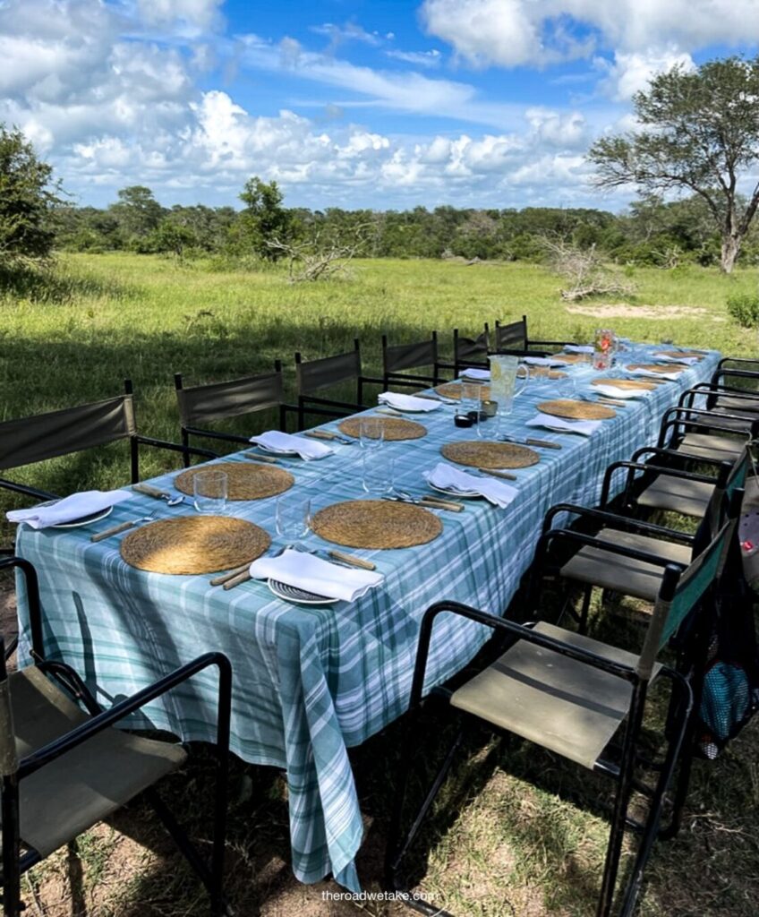 sabi sands safari breakfast