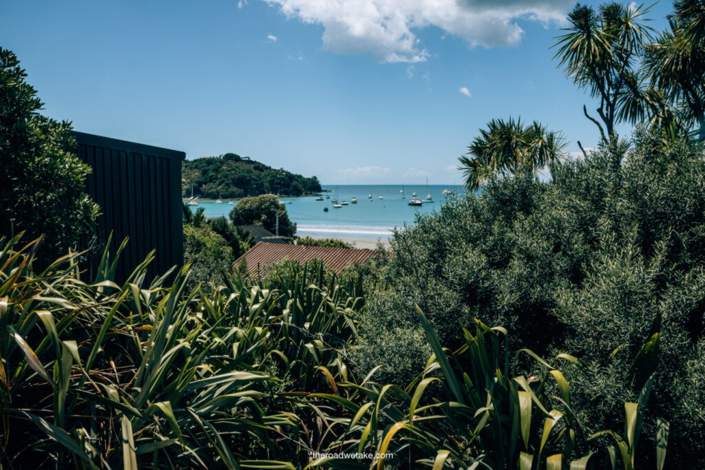 view of oneroa bay