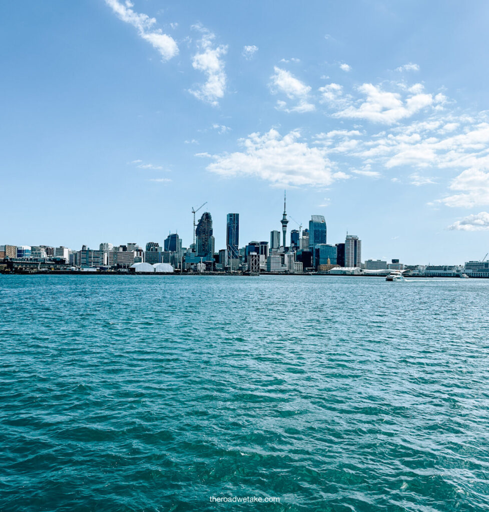 auckland city skyline