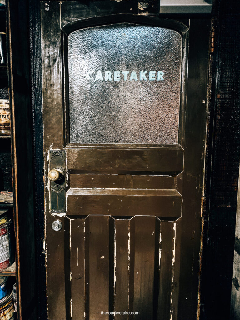 caretaker entrance