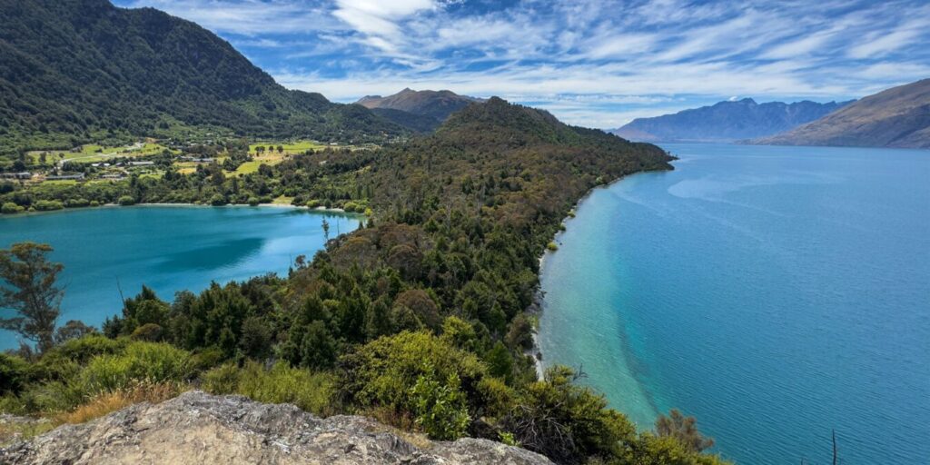 bobs view, lake wakatipu, new zealand