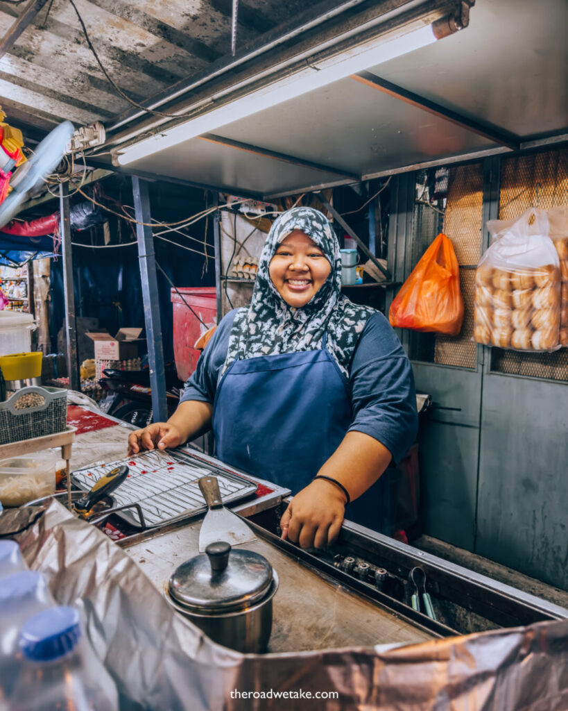 street food burger