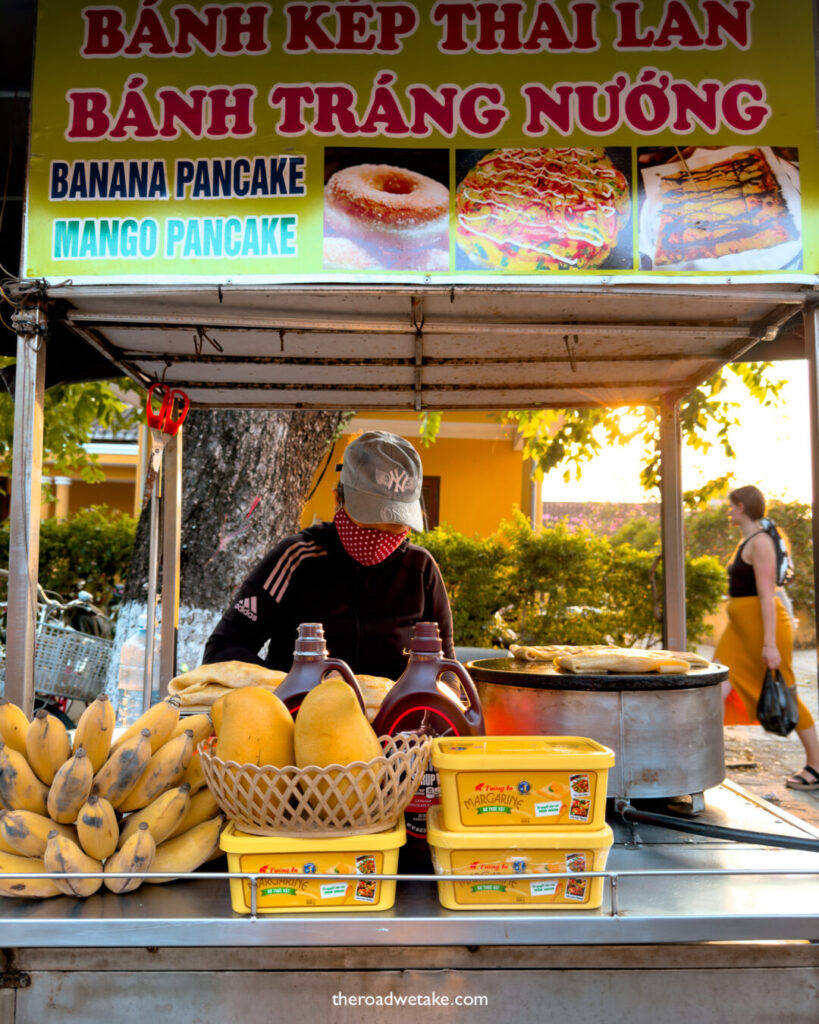 banana crepe in hoi an