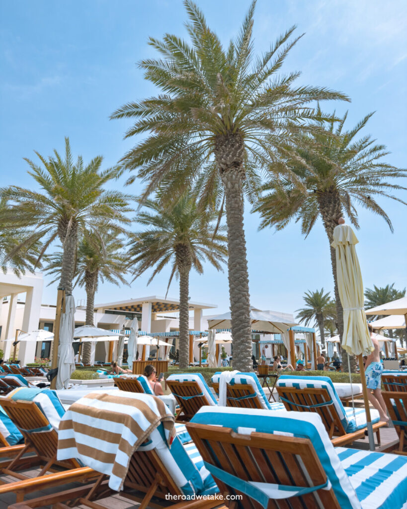 saadiyat beach club in abu dhabi