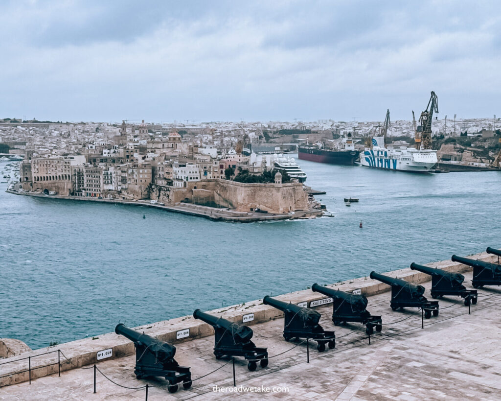 Saluting Battery in Upper Barrakka Gardens