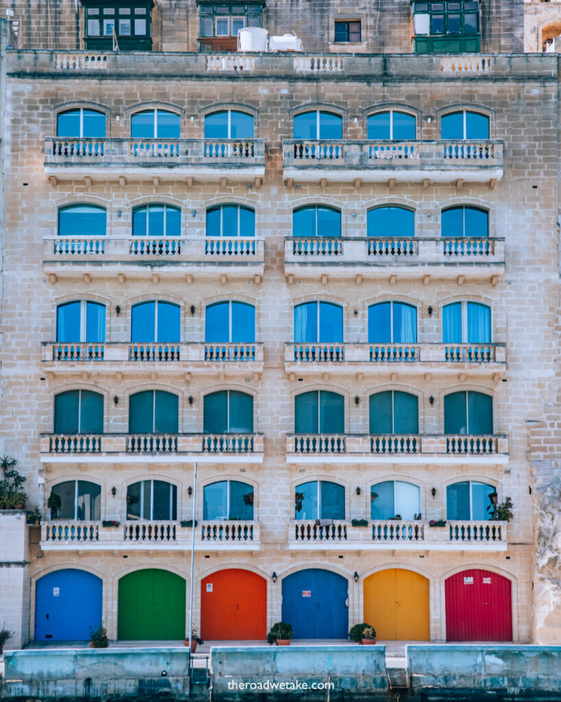 buildings in the 3 cities malta