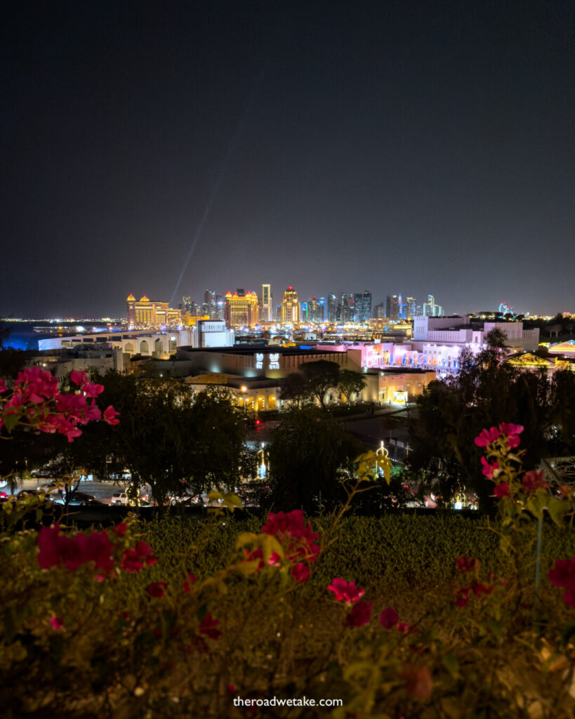 view of doha skyline