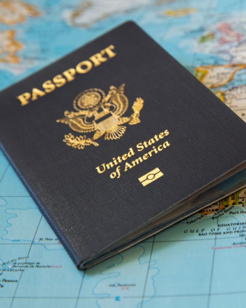 passport and visa documents