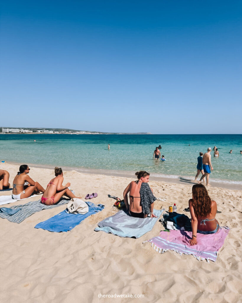 beaches in ayia napa