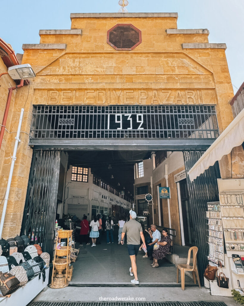 Turkish side of Nicosia market